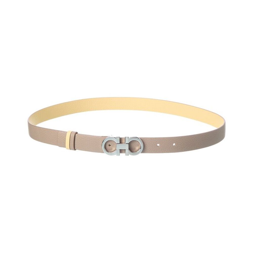 Ferragamo Gancini Reversible Leather Belt